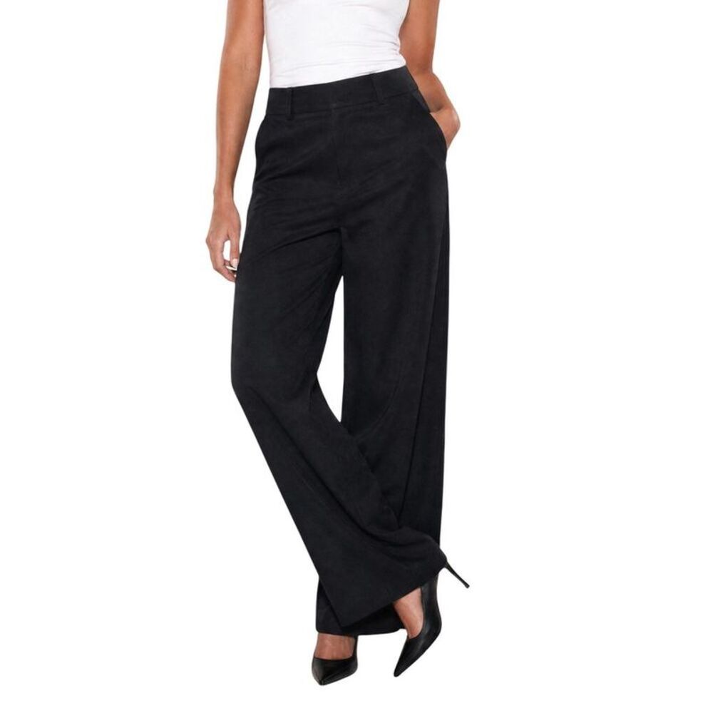 Guess Black Viscose Casual Women's Pants